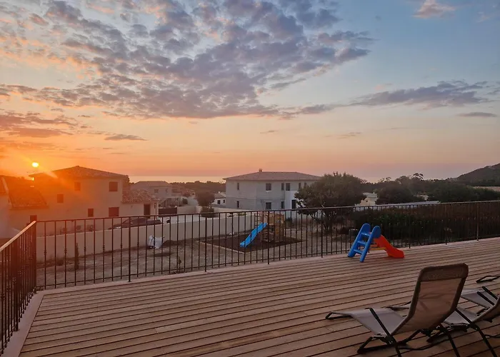 L'osari, Vue Mer, Accès à Pied, Golf, Jardin Clos Pour Enfants