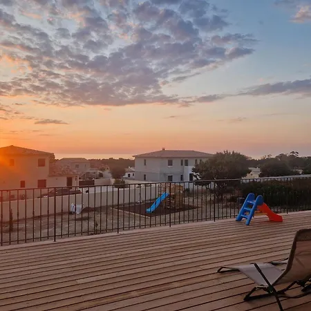 L'osari, Vue Mer, Acces A Pied, Jardin Clos Pour Enfants
