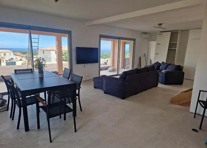 L'osari, Vue Mer, Acces A Pied, Golf, Jardin Clos Pour Enfants